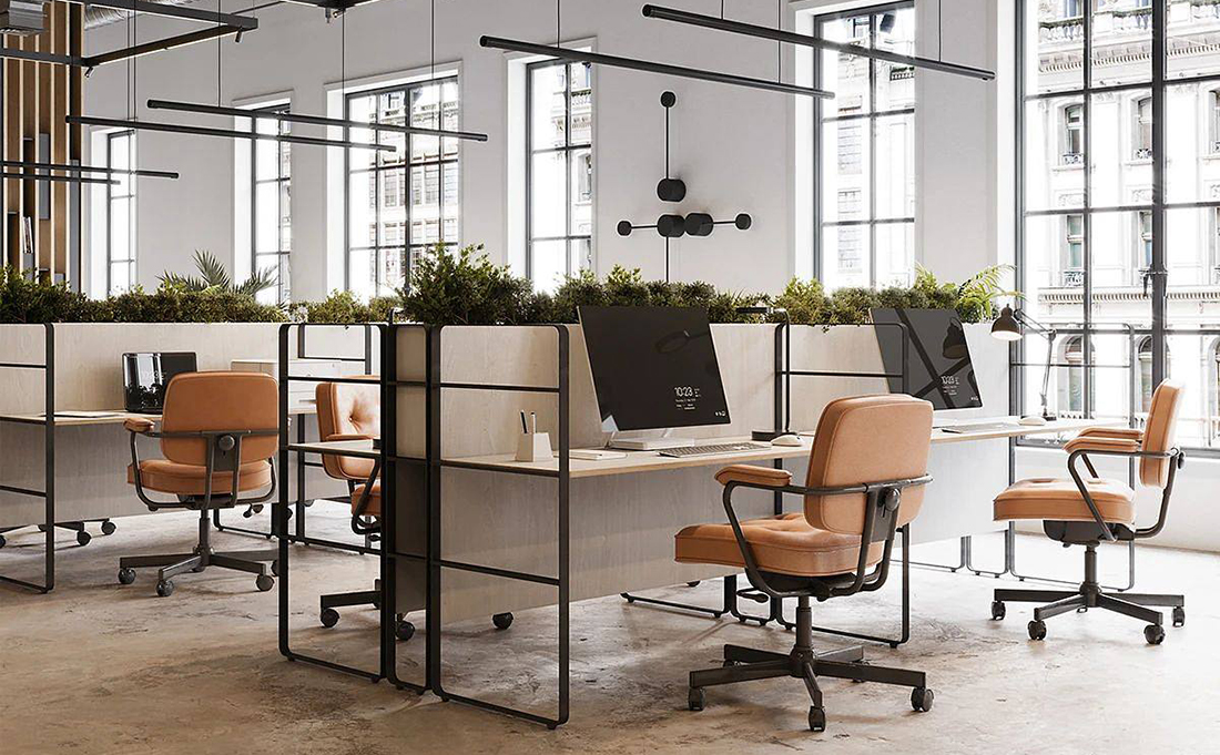 适合电商公司的5套办公室装修设计风格效果图图片